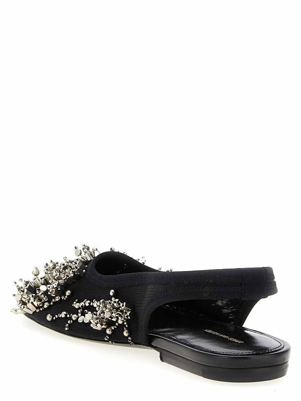 The Best Shops DRIES VAN NOTEN: court shoes - Embroidered Slingback