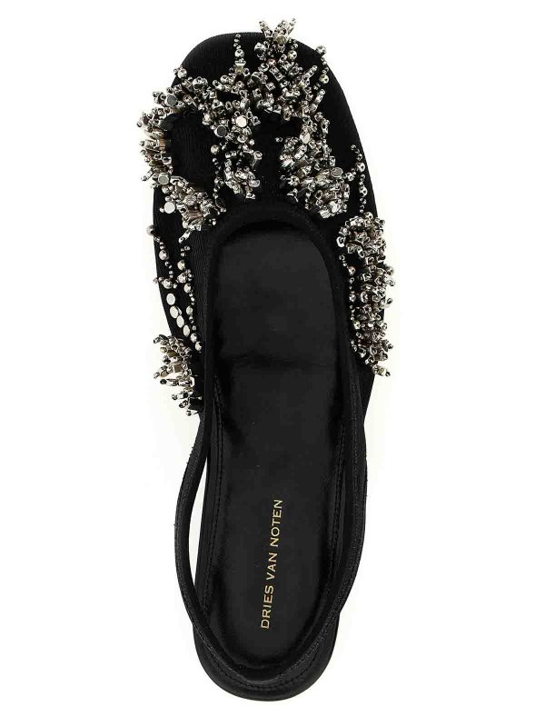 Embroidered Slingback shop online: DRIES VAN NOTEN
