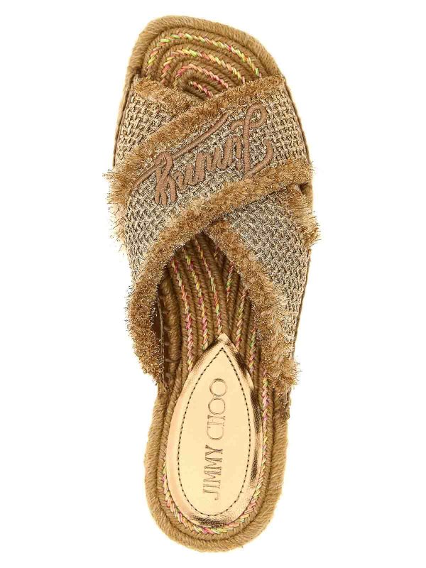 JIMMY CHOO buy online Sandales - Or