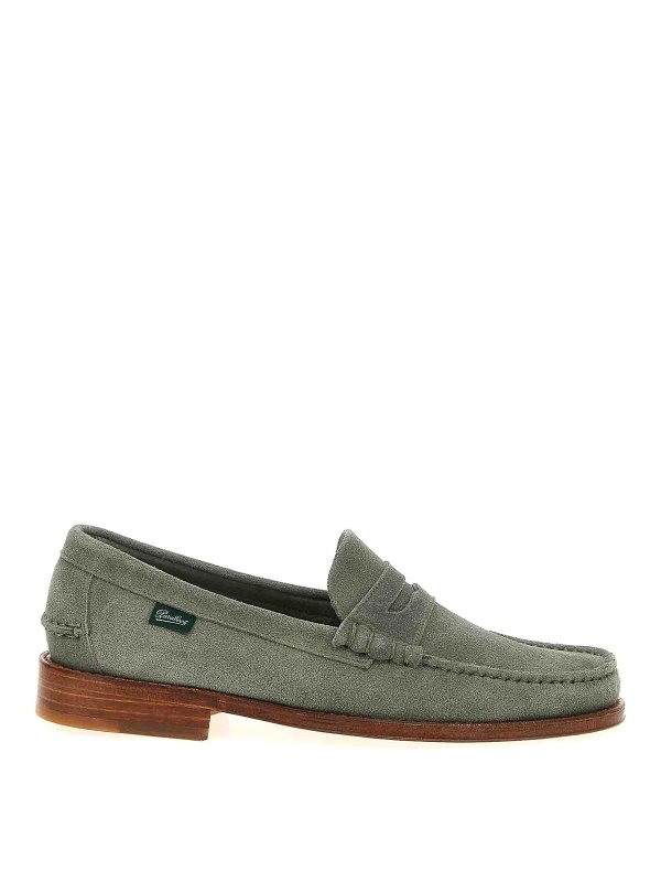 PARABOOT: Mocasines y Zapatillas - Mocasines - Verde