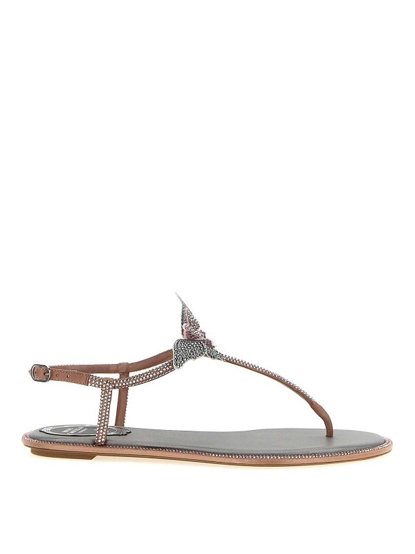 RENE CAOVILLA: Sandales - Sandales - Multicolore