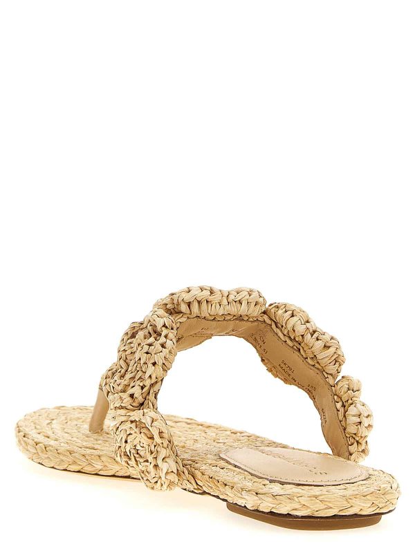 The Best Shops Stuart Weitzman: Chanclas de playa - Chanclas - Beis