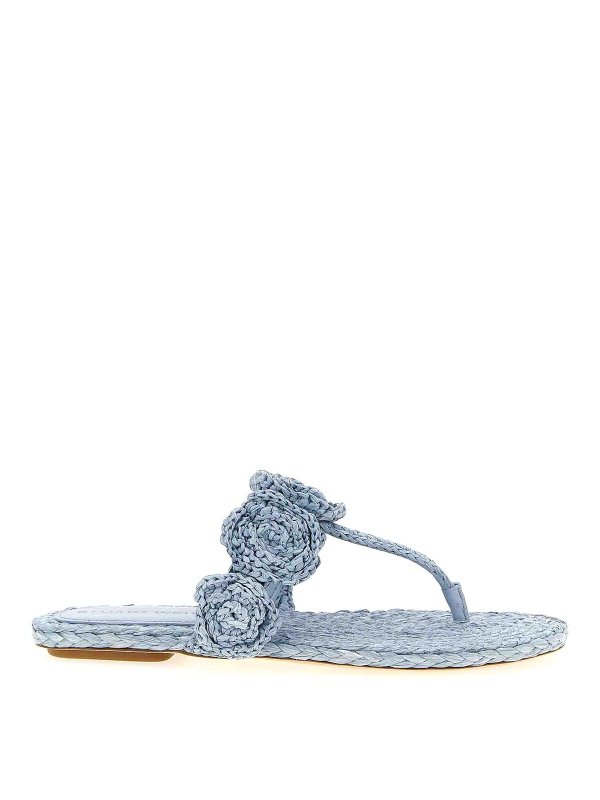 Stuart Weitzman: Zehentrenner - Zehentrenner - Hellblau