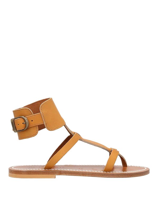 K JACQUES ST TROPEZ: サンダル - サンダル - ベージュ