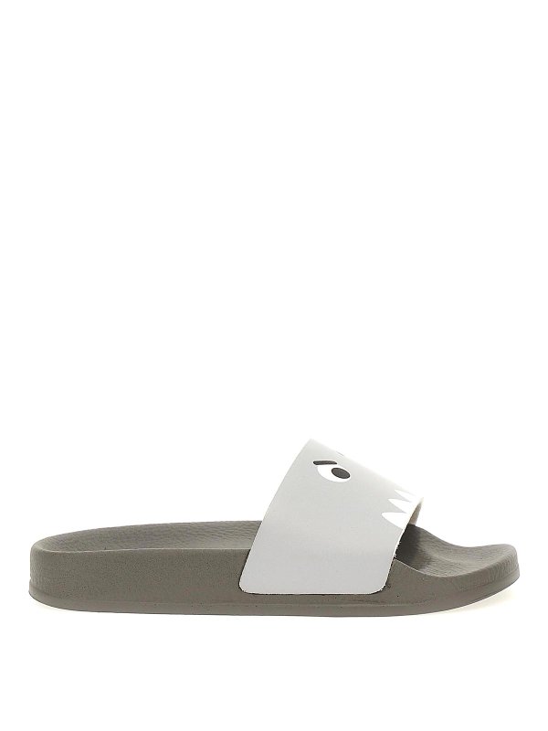 STELLA McCARTNEY: ciabattine mare - Slide stampate