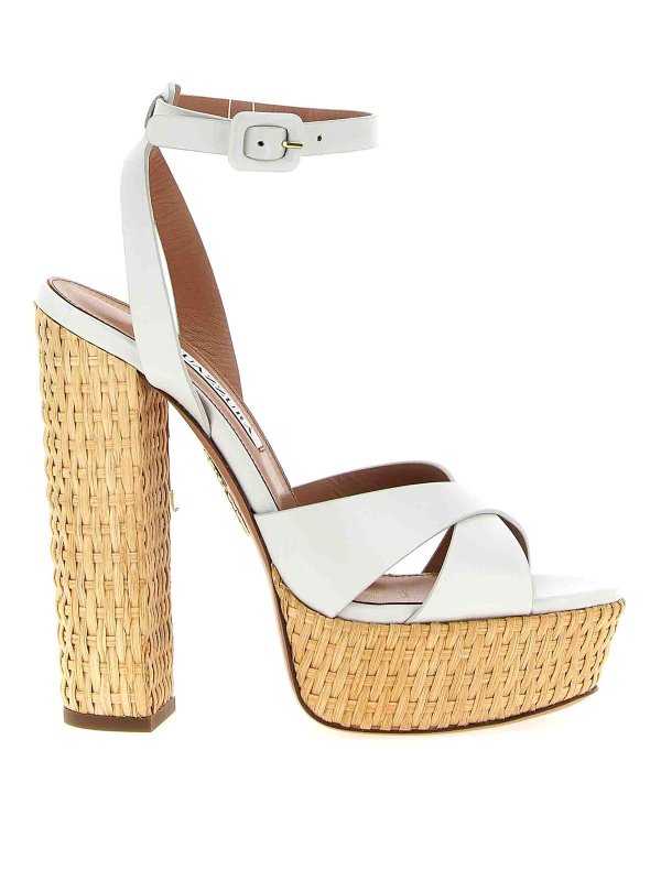 Aquazzura: Sandales - Sandales - Blanc
