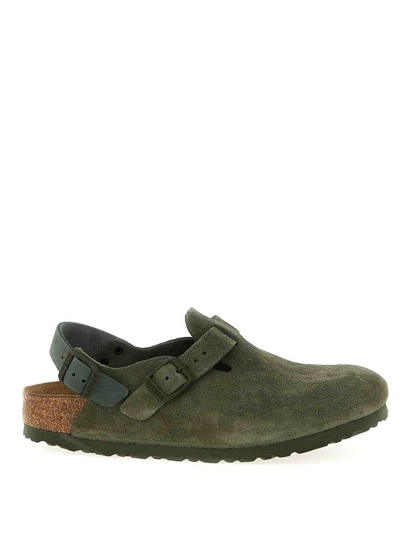 BIRKENSTOCK: Zapatos chinelas - Chinelas - Verde