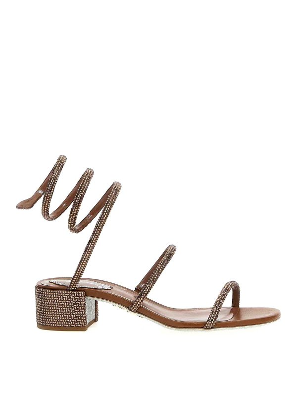 RENE CAOVILLA: Sandales - Sandales - Marron