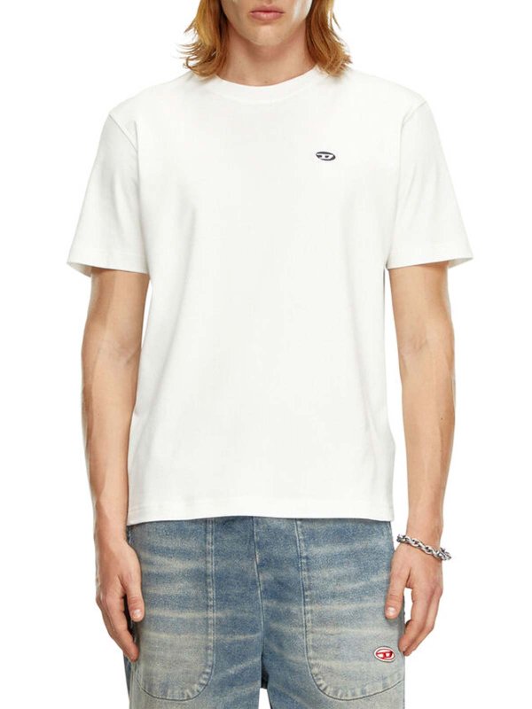 DIESEL: T-shirts online - T-Shirt - Noir