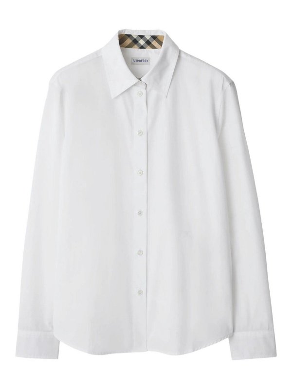 BURBERRY: シャツ - シャツ - 白