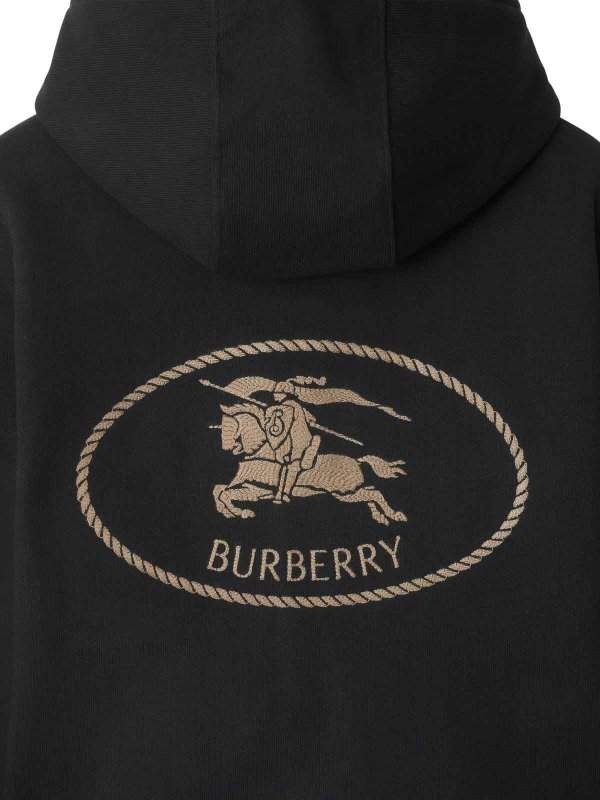 BURBERRY: スウェット＆セーター online - スウェットシャツ/セーター - 黒