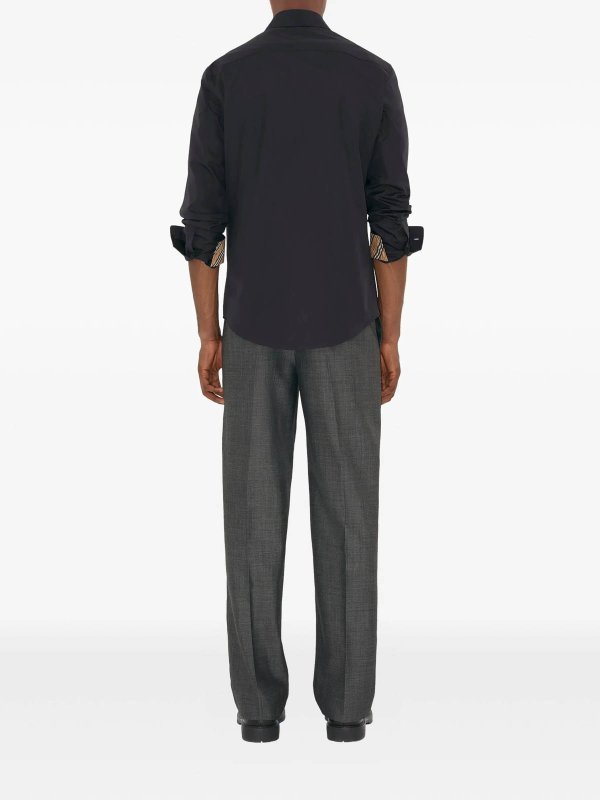 BURBERRY buy online シャツ - ダークブルー