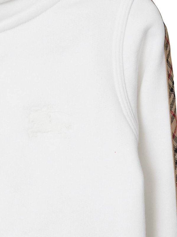 The Best Shops BURBERRY: Sweatshirts & Pulls - Sweat-Shirts - Blanc