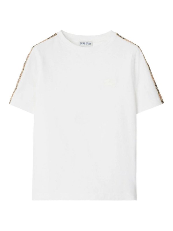 BURBERRY: T-shirts - T-Shirt - Blanc