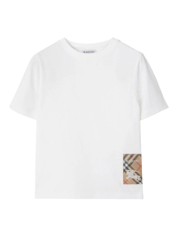 BURBERRY: T-shirts - T-Shirt - Weiß