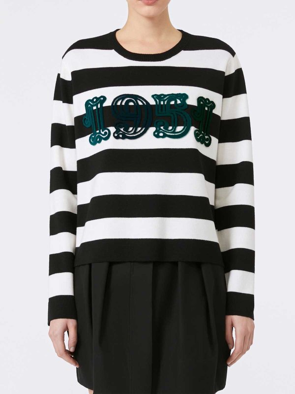 Max Mara: boat necks online - Viterbo pullover