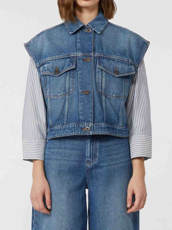 WEEKEND MAX MARA: Westen online - Weste - Jeansblau