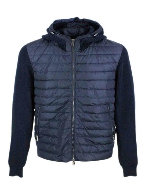 ADD: casual jackets - Down Hoodie Jacket