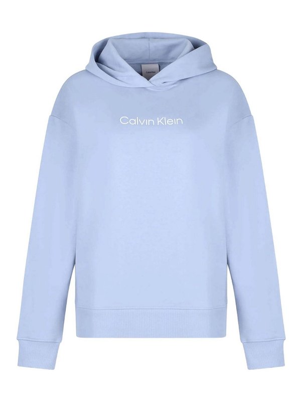 CALVIN KLEIN: スウェット＆セーター - スウェットシャツ/セーター - ブルー