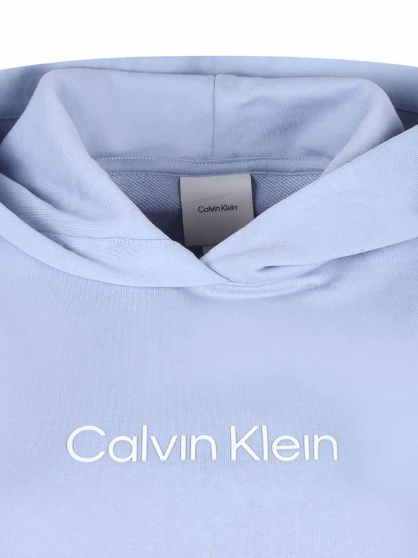 The Best Shops CALVIN KLEIN: スウェット＆セーター - スウェットシャツ/セーター - ブルー