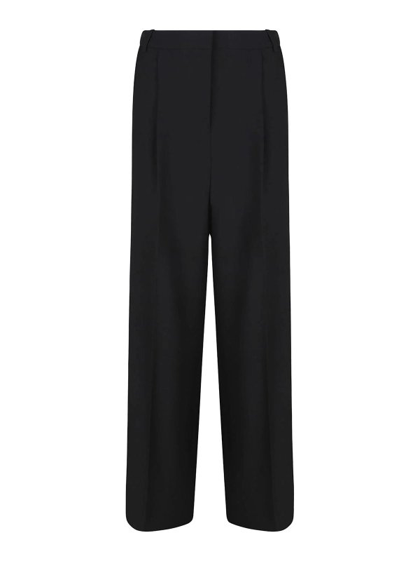 CALVIN KLEIN: カジュアルトラウザー - カジュアルパンツ - 黒