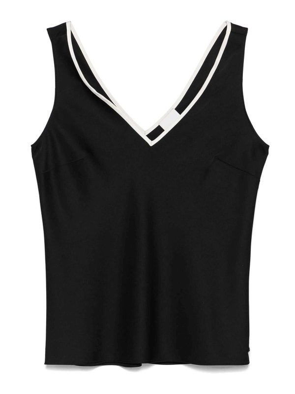 CALVIN KLEIN: Tops & Débardeurs - Top - Noir