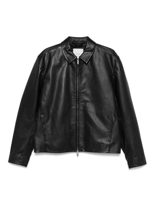 CALVIN KLEIN: カジュアルジャケット - カジュアルジャケット - 黒