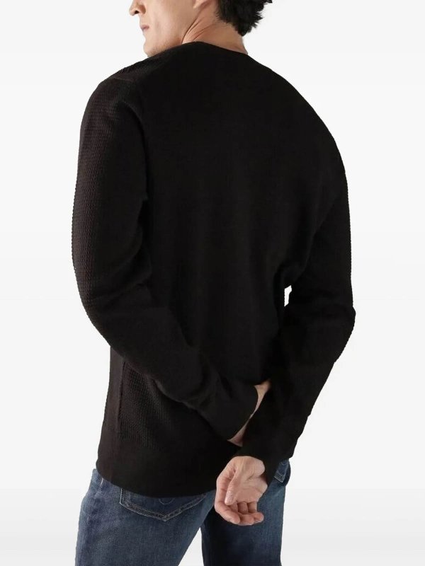 The Best Shops CALVIN KLEIN: Pull col rond - Pull Col Rond - Noir