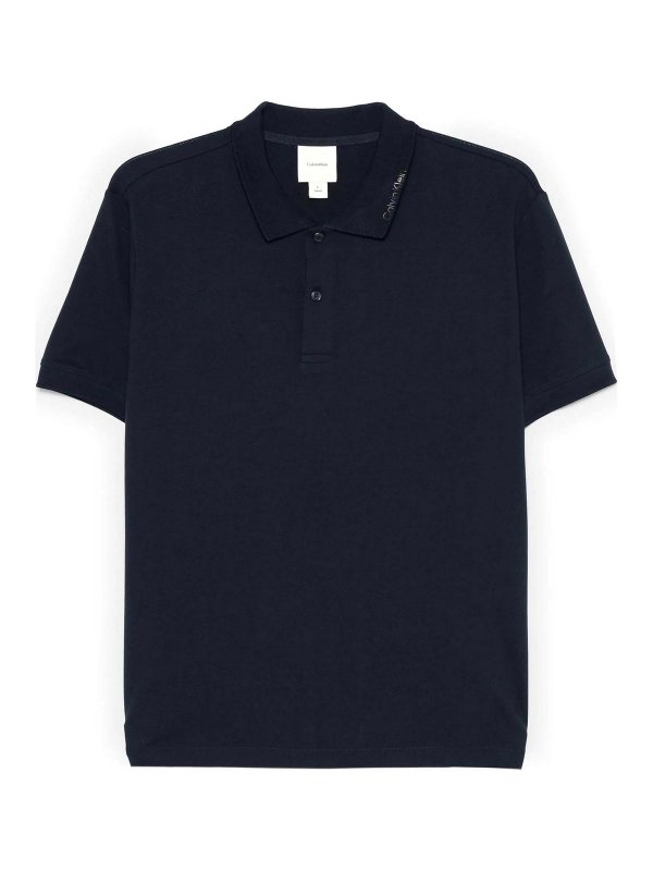 CALVIN KLEIN: Polos  - Polo - Bleu