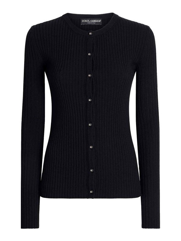 DOLCE & GABBANA: カーディガン - カーディガン - ライトピンク