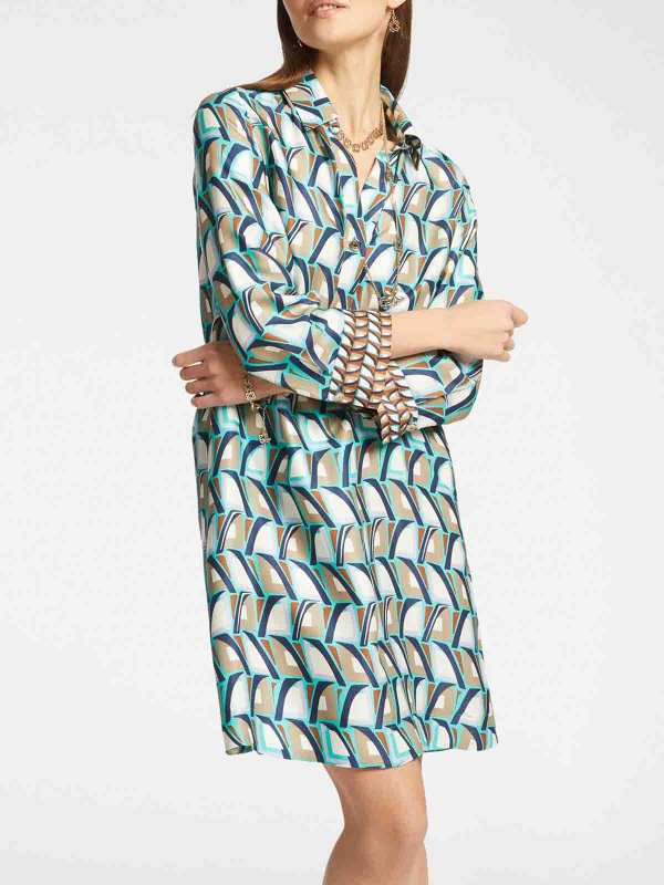 ELENA MIRO`: ニーレングスドレス online - 膝丈ドレス - 黒