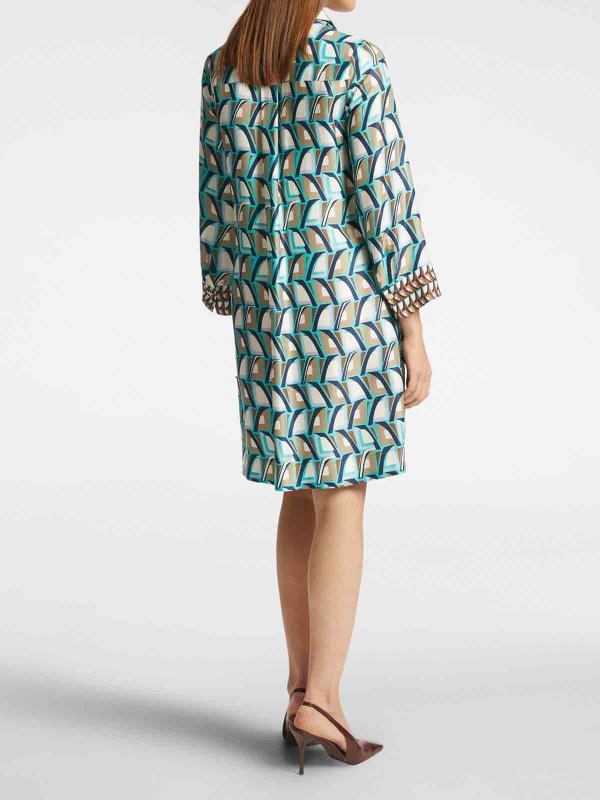 The Best Shops ELENA MIRO`: ニーレングスドレス - 膝丈ドレス - 黒