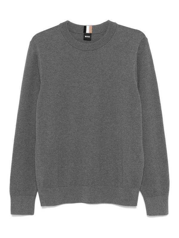 Hugo Boss: クルーネック - クルーネック - グレー