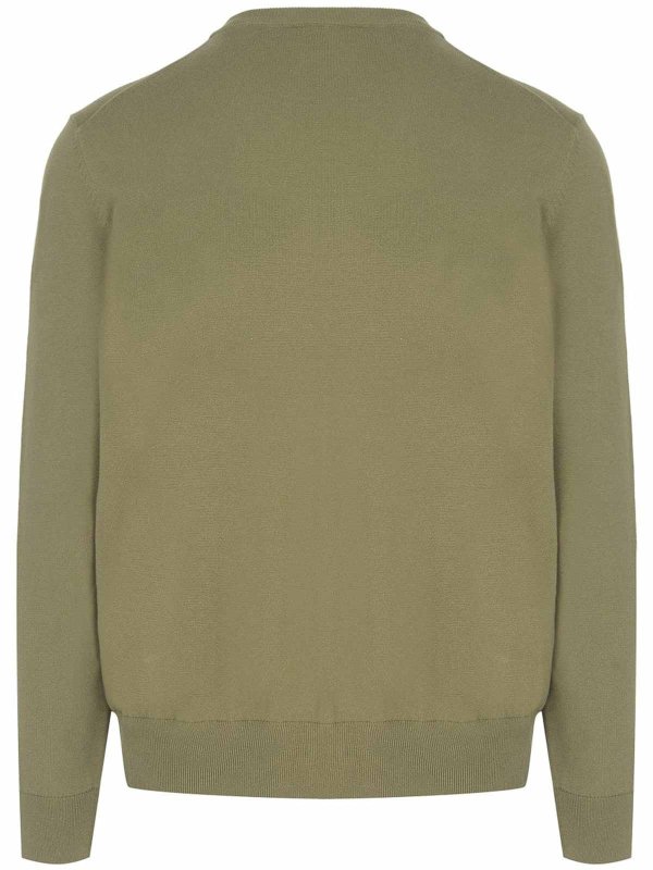 Hugo Boss: クルーネック online - クルーネック - ダークベージュ