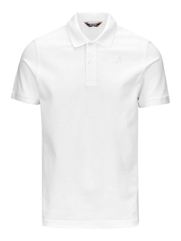 K-WAY: Poloshirts - Poloshirt - Weiß