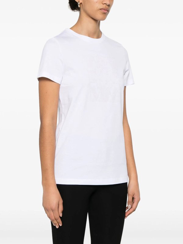 The Best Shops Max Mara: T-shirts - T-Shirt - Weiß