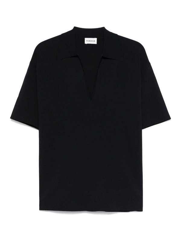 P.A.R.O.S.H.: Col bateau - Pull Col Bateau - Bleu