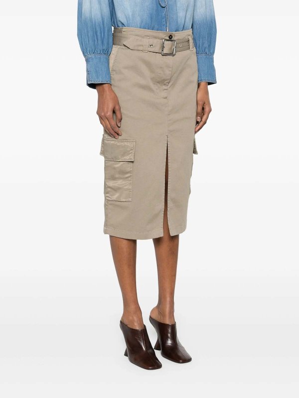 The Best Shops Pinko: Jupes midi et au genou - Jupe Midi - Vert