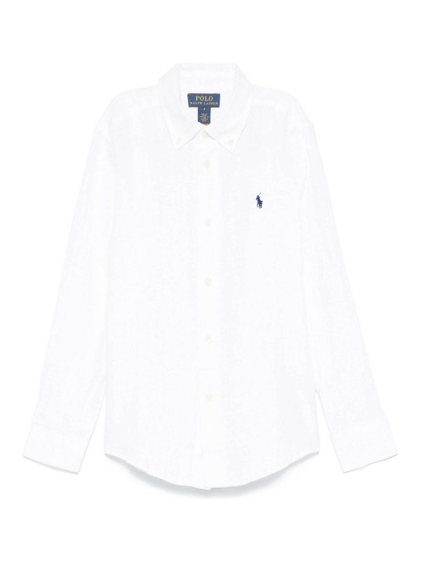 POLO RALPH LAUREN: Hemden - Hemd - Weiß