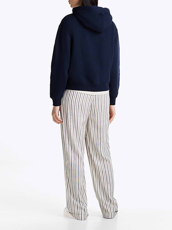 The Best Shops TOMMY HILFIGER: スウェット＆セーター - スウェットシャツ/セーター - ダークブルー