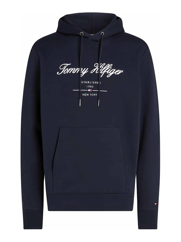 TOMMY HILFIGER: スウェット＆セーター - スウェットシャツ/セーター - ブルー