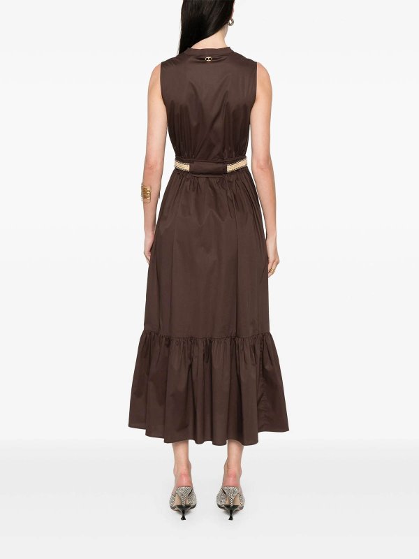 イブニングドレス - キャメル shop online: TWINSET