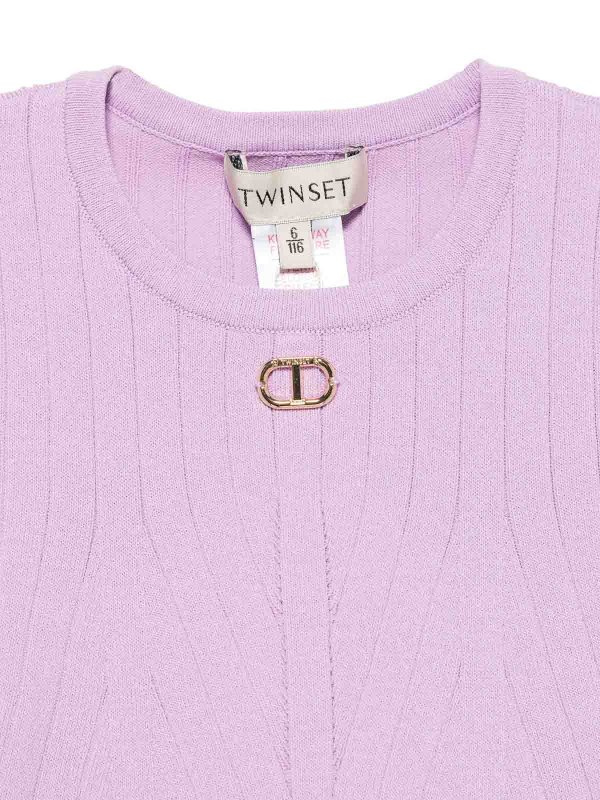 The Best Shops TWINSET: maglia collo a barchetta - Maglia