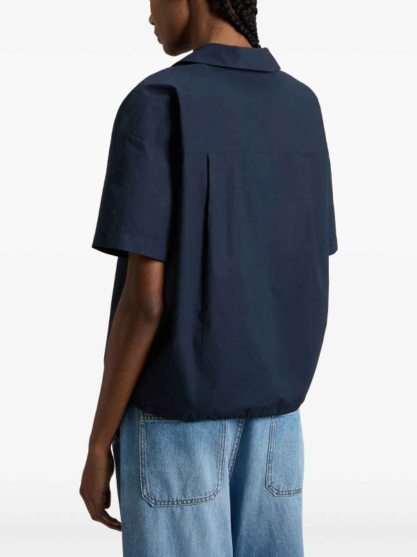 ブラウス - ブルー shop online: WOOLRICH