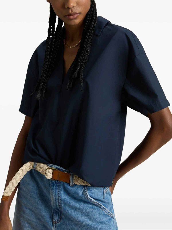 WOOLRICH buy online ブラウス - ブルー