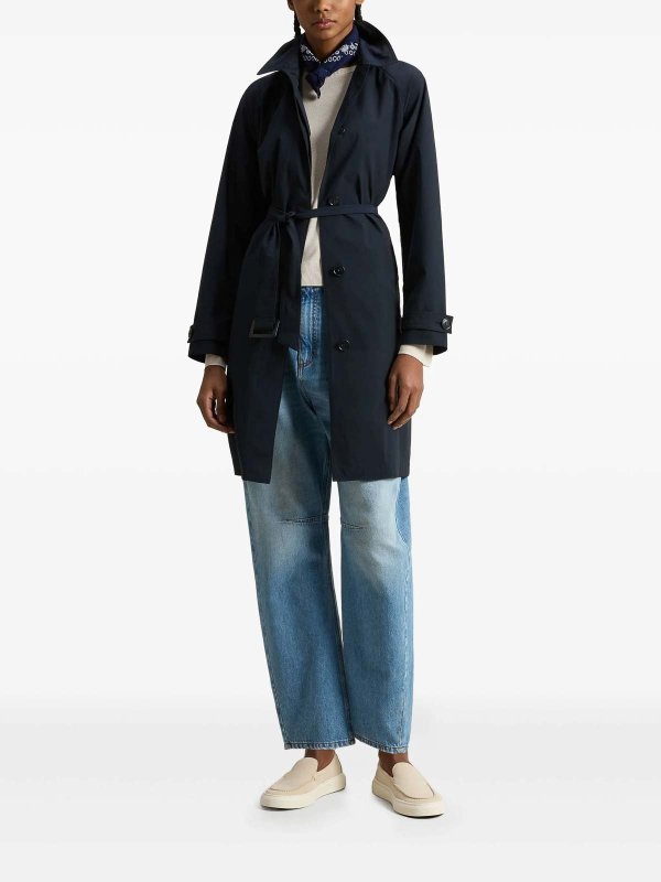 WOOLRICH: Trenchcoats online - Trenchcoat - Blau