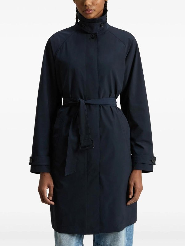 The Best Shops WOOLRICH: Trenchcoats - Trenchcoat - Blau