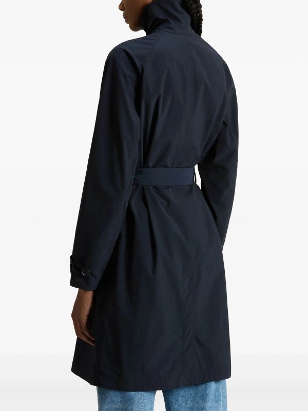 Trenchcoat - Blau shop online: WOOLRICH