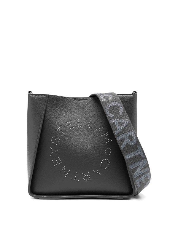 STELLA McCARTNEY: Bolsos de hombro - Bolsa De Hombro - Gris Oscuro
