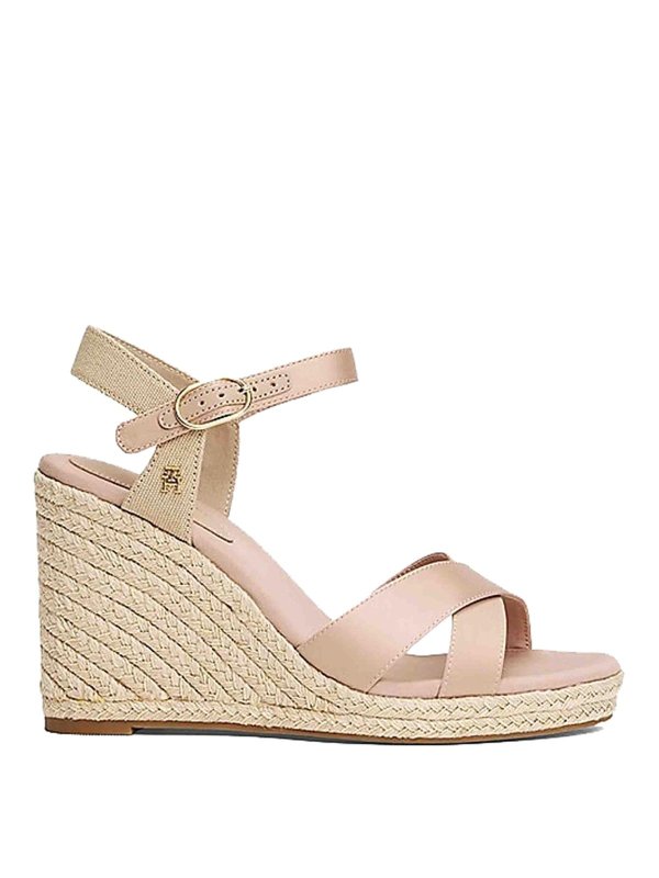 TOMMY HILFIGER: エスパドリーユ - エスパドリーユ - 銀